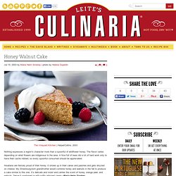 Honey Walnut Cake Recipe