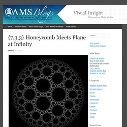 {7,3,3} Honeycomb Meets Plane at Infinity