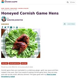 Honeyed Cornish Game Hens