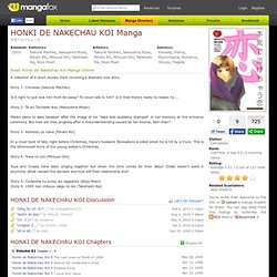 Honki de Nakechau Koi Manga - Read Honki de Nakechau Koi Manga Online for Free at Manga Fox