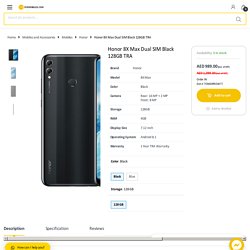 Honor 8x Max Price in UAE - EyeMobiles.com