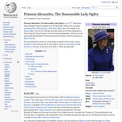 Princess Alexandra, The Honourable Lady Ogilvy