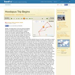 Hoodapus Trip Begins - Kamloops, Canada Travel Blog