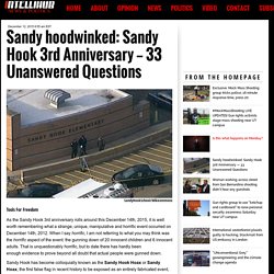 Sandy hoodwinked: Sandy Hook 3rd Anniversary