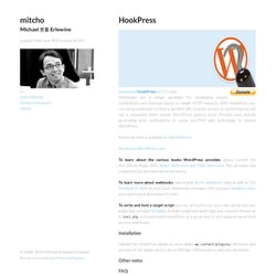 HookPress for WordPress