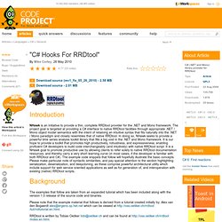 "C# Hooks For RRDtool"