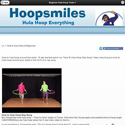 Beginner Hula Hoop Tricks 1 - Seattle, WA