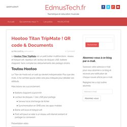 Hootoo Titan TripMate ! QR code & Documents