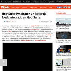 HootSuite Syndicator