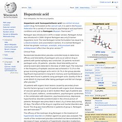 Hopantenic acid