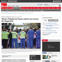 Ebola: l'hôpital du Texas admet une erreur de diagnostic