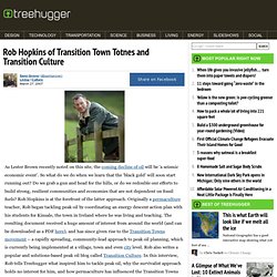 Rob Hopkins of Transition Town Totnes and Transition Culture