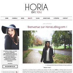Le blog d'Horia » Bienvenue sur HoriaLeBlog.com !