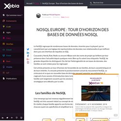 NoSQL Europe : Tour d’horizon des bases de données NoSQL