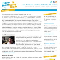 Rainy Brain Sunny Brain by Professor Elaine Fox