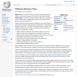 VMware View Wikipedia