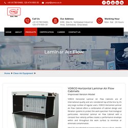 Laminar Air Flow Bench Yorco Horizontal and Vertical Cabinet - High Capacity Filtration