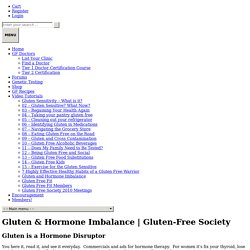 Gluten & Hormone Imbalance