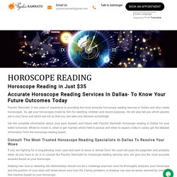 Horoscope Reading Dallas, Top Horoscope Reading Services Near You