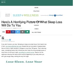 Here's A Horrifying Picture Of What Sleep Loss Will Do To You