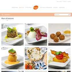 Hors d'oeuvre - Recettes