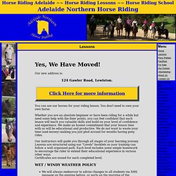 Horse Riding Adelaide - Adelaide Northern Horse Riding