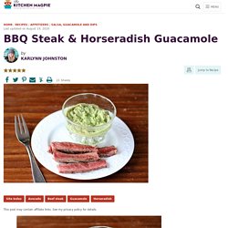 BBQ Steak & Horseradish Guacamole