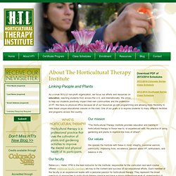 Horticultural Therapy Institute