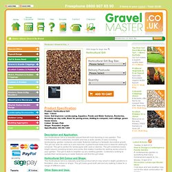 Horticultural Grit, online garden grit, Buy garden gravels online, online grit suppliers - Gravel & Granite Chippings