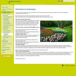 Horticulture & Landscaping - Lentiz