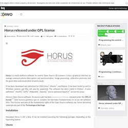 Horus released under GPL license