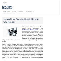 Hoshizaki Ice Machine Repair