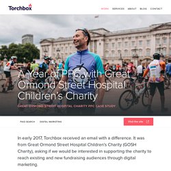 A Year of PPC With Great Ormond Street Hospital Charity