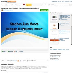 Stephen Alan Moore