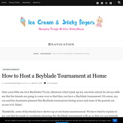 How to Host a Beyblade Tournament at Home