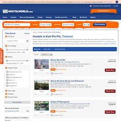 Hostels in Koh Phi Phi - Book Online at Hostelworld