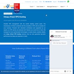 Cheap VPS Hosting with cPanel India - Go4hosting
