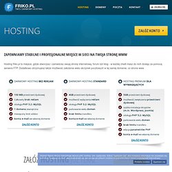 usługi hostingowe, hosting numer 1 w Polsce