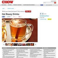 Hot Boozy Drinks : Hot Buttered Rum