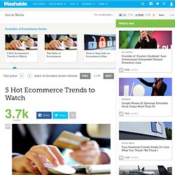 5 Hot Ecommerce Trends to Watch