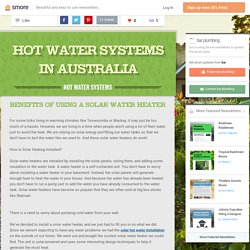 hot water systems in Australia