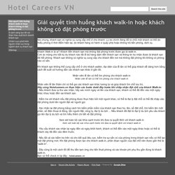 Hotel Careers VN