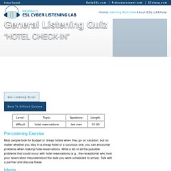 Hotel Check-in