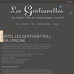 Hôtel les Gentianettes