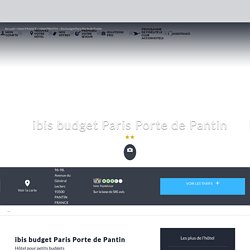 Hôtel à PANTIN - ibis budget Paris Porte de Pantin