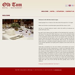 OLD TOM - Hotel/Restaurant - Grote markt 8 - 8900 Ieper