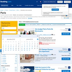 Booking.com: Hôtels : Paris. Réservez maintenant !
