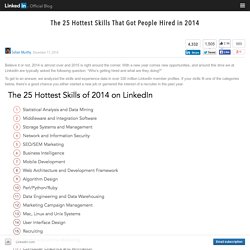 The 25 Hottest Skills That Got People Hired in 2014