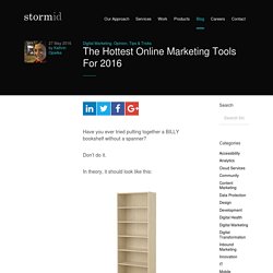 Hottest Online Marketing Tools in 2016!
