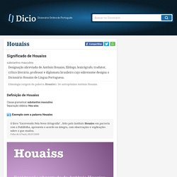 Houaiss - Dicio, Dicionário Online de Português